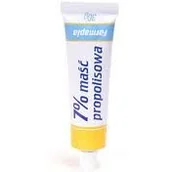 Żele i maści lecznicze - Farmapia Maść propolisowa 7% 30 g - miniaturka - grafika 1