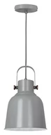 Lampy sufitowe - ActiveJet Lampa wiszaca szara AJE-LOLY Grey 1xE27 - miniaturka - grafika 1