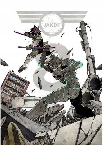 Plakat Anime Kaijuu 8-gou KAI8_055 A2 (custom)