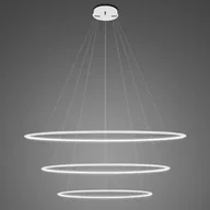Lampy sufitowe - Altavola Design Lampa wisząca Lampa wisząca Ledowe Okręgi No.3 100 cm in 4k biała LA075/P_100_in_4k_white - miniaturka - grafika 1