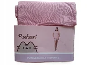 Piżamy damskie - Pusheen Piżama damska różowa L - miniaturka - grafika 1