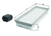 Filtry powietrza - Filtr powietrza Mahle LX 3955 KIT - miniaturka - grafika 1