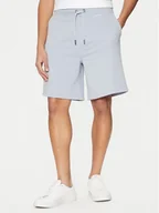 Spodenki męskie - Calvin Klein Szorty sportowe Nano Logo K10K112689 Niebieski Regular Fit - miniaturka - grafika 1
