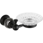 Mydelniczki i dozowniki mydła - Mydelniczka MEXEN Estela, czarna - miniaturka - grafika 1