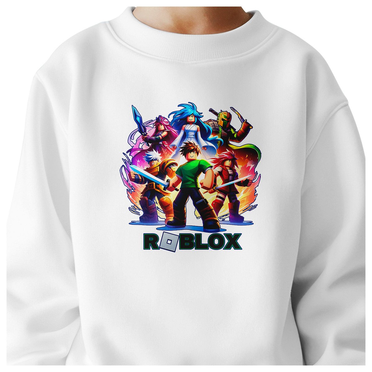BLUZA DZIECIĘCA ROBLOX DLA CHŁOPCA DZIEWCZYNKI 122-128