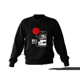 Bluza Mazda MX-5 czarna-M - Odzież do sportów motorowych - miniaturka - grafika 1