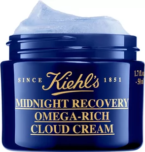 Kiehl's Midnight Recovery Omega Rich Cloud Cream - Krem do twarzy na noc z dodatkiem kwasów Omega WW0183KIE - Kremy do twarzy - miniaturka - grafika 1