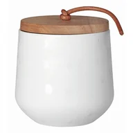Pojemniki kuchenne - Pojemnik z drewnianym wieczkiem, średni kod: C13174 - miniaturka - grafika 1