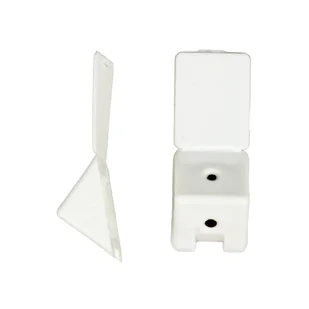 Domino Łącznik meblowy kątowy mały biały - 12 szt. - Meble modułowe i akcesoria Domino Łącznik meblowy kątowy mały biały - 12 szt. - Meble modułowe i akcesoria - miniaturka - grafika 1