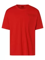 Piżamy męskie - HUGO - Męska koszulka od piżamy, czerwony - miniaturka - grafika 1