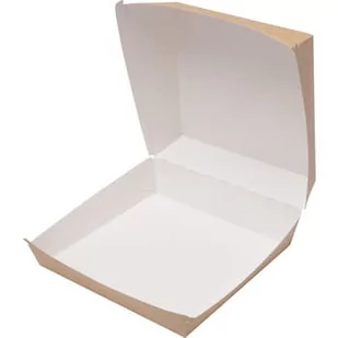 Guillin Polska Bio Burger Pojemnik Papierowy 11,5X10,5X8 | 75 - Naczynia i sztućce jednorazowe - miniaturka - grafika 1