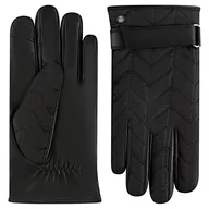 Rękawiczki - Roeckl Męskie skórzane rękawiczki Talvik, Czarny, 9 - miniaturka - grafika 1