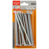 Wkręty - Kołek do szybkiego montażu 10 x 120 mm 4 szt. Wkręt-met - miniaturka - grafika 1