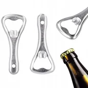 Korkociągi i otwieracze - Otwieracz do piwa butelek kapsli napojów metal x2 - miniaturka - grafika 1