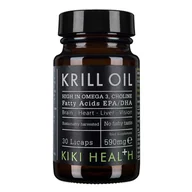 Suplementy naturalne - KIKI Health KIKI Olej z kryla (30 kapsułek) KIKI HEALTH 5060018511597 - miniaturka - grafika 1