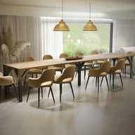 Stoły - Stół drewniany DUNAJ 130-350x90 Kolor do wyboru - miniaturka - grafika 1