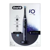 Szczoteczki elektryczne - Oral-B iO 8N Black Onyx magnetyczna z etui i 2 końcówki - miniaturka - grafika 1