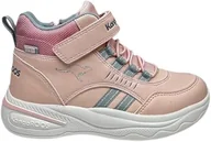 Śniegowce damskie - KangaROOS Damskie śniegowce K-Ben, Steel Grey/Daisy Pink, 35 EU, Stalowa szara stokrotka różowa, 35 EU - miniaturka - grafika 1
