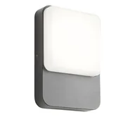 Lampy ogrodowe - Redo 90130 -LED Zewnętrzny kinkiet COLIN LED/9W/230V 4000K IP54 antracyt - miniaturka - grafika 1