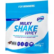 Odżywki białkowe - Odżywka białkowa 6PAK Milky Shake Whey 300 g Pistachio Ice Cream (5902811805568) - miniaturka - grafika 1