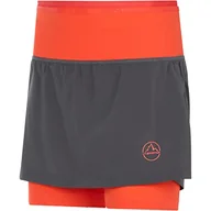 Spódnice - Sportiva Spódnica Marka Model Swift Ultra Skirt 5" W Carbon/Cherry Pomidor - miniaturka - grafika 1