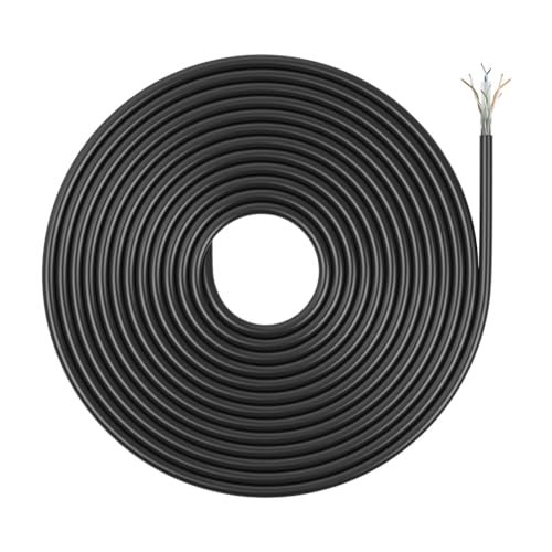 Aisens Sztywny kabel sieciowy UTP Kategoria 6 AWG23 czarny 305 m