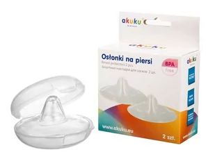Akuku Osłonki na piersi, x2 - Akcesoria do karmienia - miniaturka - grafika 1