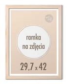 Ramki na zdjęcia - Ramka na zdjęcia 29,7x42 A3 sosnowa Ramki 42x29,7 - miniaturka - grafika 1