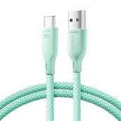 Kable USB - Joyroom kabel Multi-Color Series SA34-AC6 USB-A / USB-C 100W szybki transfer 1m - miniaturka - grafika 1
