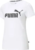 Koszulki i topy damskie - Puma Koszulka damska PUMA ESS LOGO TEE PUMA WHITE S - miniaturka - grafika 1