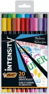 Cienkopisy - Bic Cienkopisy Intensity Fine AST+FUN mix 20szt BIC - miniaturka - grafika 1