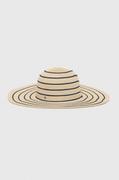 Czapki damskie - Lauren Ralph Lauren kapelusz kolor beżowy - miniaturka - grafika 1