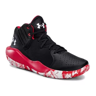 Buty do koszykówki męskie Under Armour Jet '21 002 czarno-czerwone 3024260-002 40 - Koszykówka - miniaturka - grafika 1