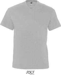 SOLS Koszulka męska V-neck 11150 Szary melanż XXL - Koszulki męskie - miniaturka - grafika 1