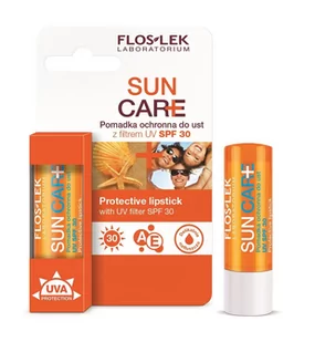 Flos-Lek Sun Care Pomadka ochronna do ust z filtrem UV SPF30 1 szt. - Balsamy do ust - miniaturka - grafika 1