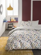 Pościel - Pościel bawełniana COLORFUL DOTS, dwustronna - miniaturka - grafika 1