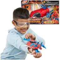 Figurki dla dzieci - Nerf Spiderman Mechstrike Mechasaurs Wyrzutnia Spider-man F6677 - miniaturka - grafika 1