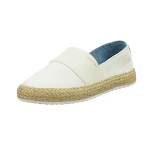 Damskie espadryle GANT RAFFIAVILLE 30568943-G29 – Biały - Espadryle damskie - miniaturka - grafika 1