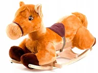 Skoczki dla dzieci - KONIK Z DRZEWA KOŃ NA BIEGUNACH BUJAK prezent MIŚ - miniaturka - grafika 1