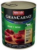 Mokra karma dla psów - ANIMONDA GranCarno Adult Dog smak: Wołowina i Dziczyzna 6 x 800g - miniaturka - grafika 1