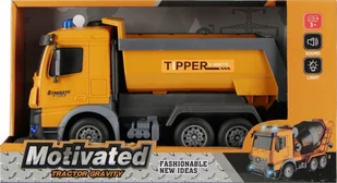 Mega Creative AUTO CIEZAR B/O 35X18X13 MC WB 12/24 - Samochody i pojazdy dla dzieci - miniaturka - grafika 1