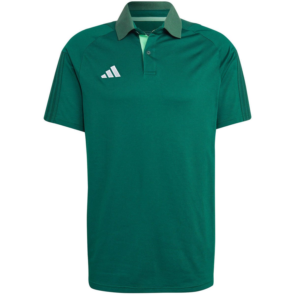 Koszulka męska adidas Tiro 23 Competition Polo zielona HU1345-L