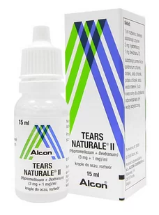 Alcon Tears Naturale II 15 ml - Krople do oczu - miniaturka - grafika 1