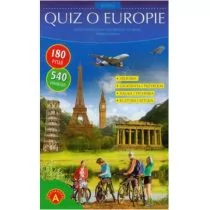 Alexander Mini Quiz o Europie 0445 - Gry planszowe - miniaturka - grafika 2