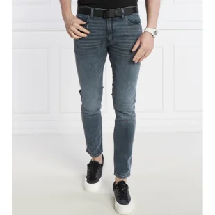 HUGO Jeansy 734 | Extra slim fit - Spodnie męskie - miniaturka - grafika 1