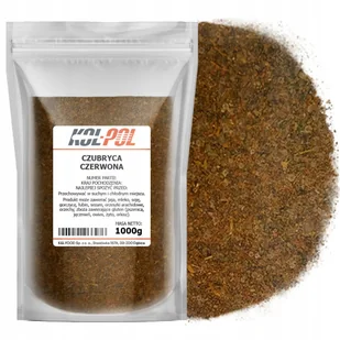 CZUBRYCA CZERWONA 1kg Przyprawa aromatyczna ziołowa do mięs i dań Kol-Pol - Przyprawy i zioła sypkie - miniaturka - grafika 1