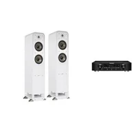Zestawy stereo - MARANTZ NR1200 + POLK AUDIO S55E białe - miniaturka - grafika 1