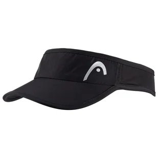 Damska czapka z daszkiem Head  Pro Player Women´s Visor Black - Czapki damskie - miniaturka - grafika 1