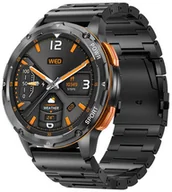 Smartwatch - Hagen HC88.14.114.538-SET Smartwatch HC88 Czarny - miniaturka - grafika 1
