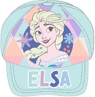 Czapki dla dzieci - Czapka na lato z daszkiem dla dziewczynki Kraina Lodu Miętowa - miniaturka - grafika 1